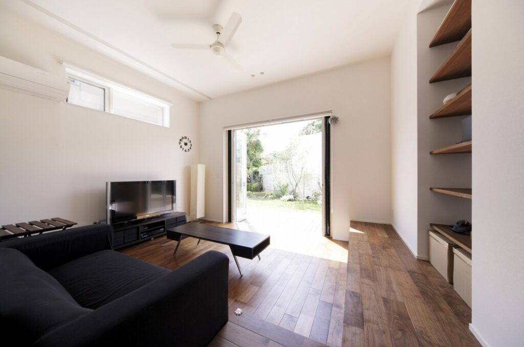 白×黒が美しい住まい