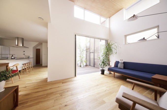 面積以上の広さを感じる家