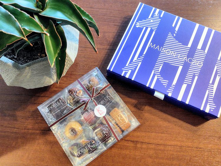 2月はチョコレートのお菓子です