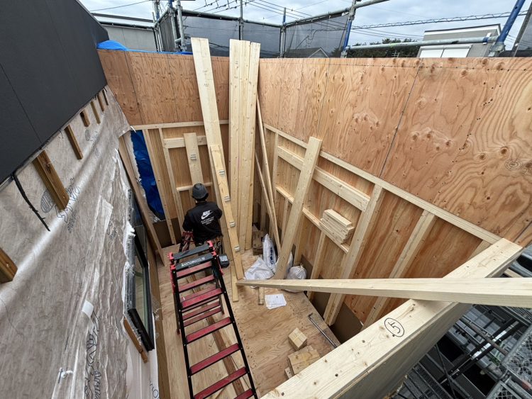 お部屋の増築工事