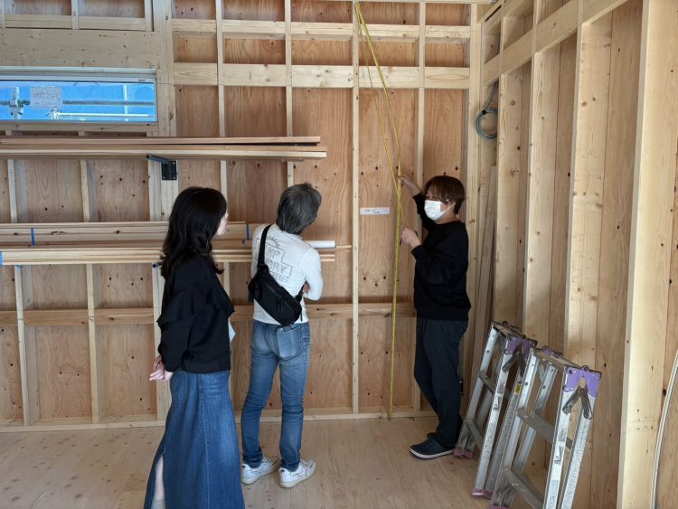 着工後のお施主様との家づくり